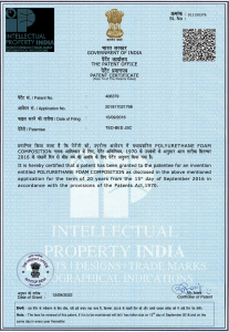 патент в Индия